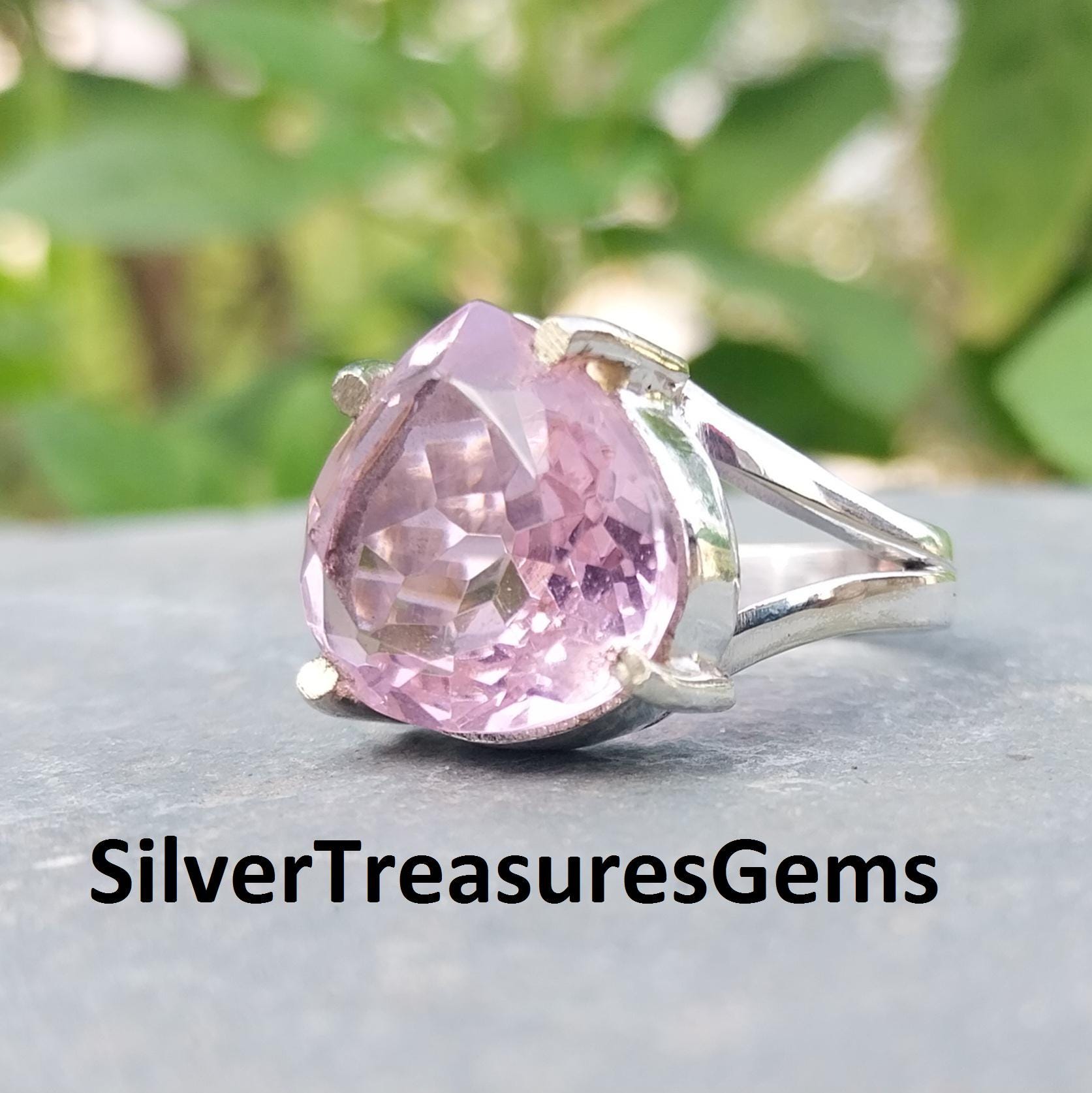 Kunzite ring - Etsy 日本