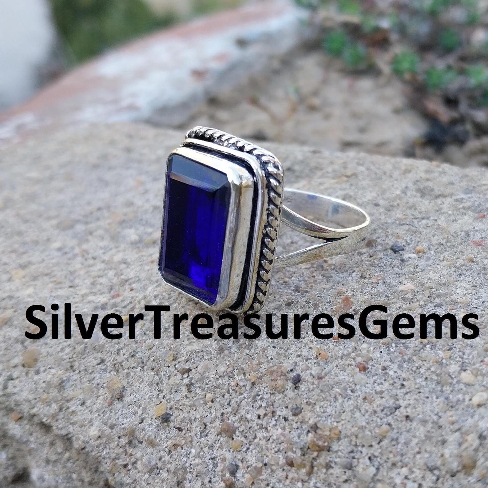 Vinregem Acquamarina scintillante Diamanti ad alto tenore di carbonio Pietra preziosa 100% argento sterling 925 Anello per festa di nozze per le donne Gioielleria raffinata Vinregem Acquamarina scintillante Diamanti ad alto tenore di carbonio Pietra preziosa 100% argento sterling 925 Anello per festa di nozze per le donne Gioielleria raffinata