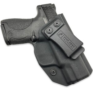 IWB Kydex Holster Compatible with Smith and Wesson M&P Shield Plus / M1.0/M2.0 – 9mm/.40 Cal 3.1 Barrel / American Company / Concealed Carry