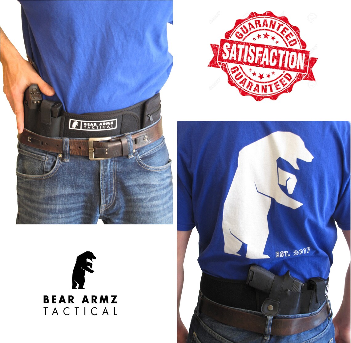 Belly Band Holster for Concealed Carry IWB Holster Etsy