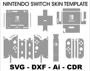 Nintendo Switch Svg Etsy