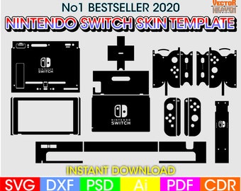 Nintendo Switch Svg Etsy