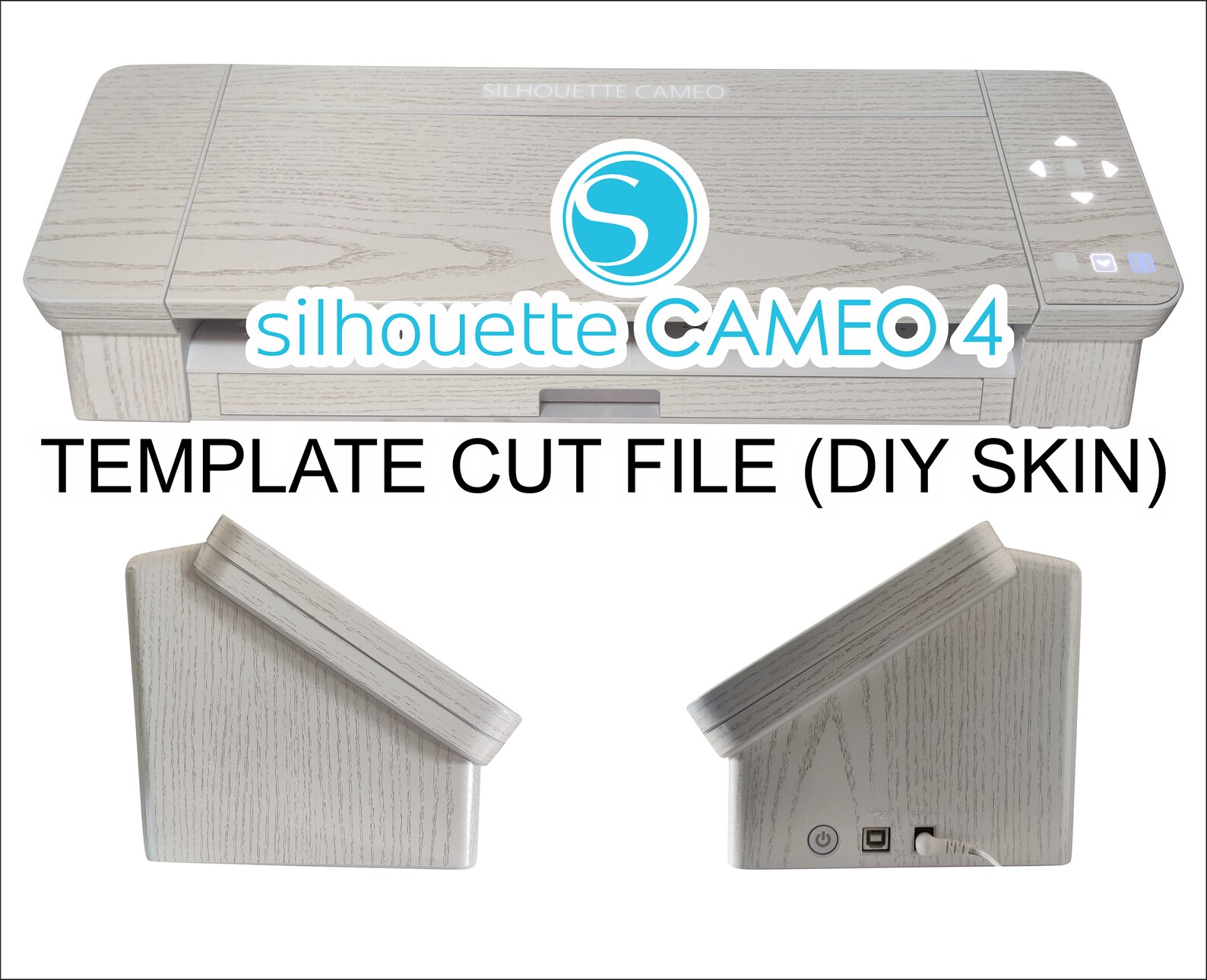 Silhouette Cameo 4 Machine Template File .studio3 DXF Vector | Etsy