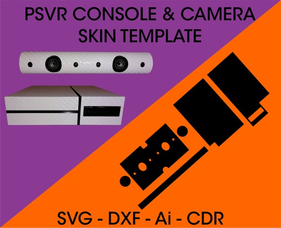 Download Psvr Console Camera Skin Template File Svg Dxf Vector Cut Etsy