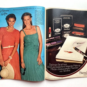 BURDA MODEN Vintage Modezeitschrift Modemagazin mit Schnittmustern Heft 3/ März 1979 image 9