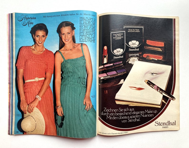 BURDA MODEN Vintage Modezeitschrift Modemagazin mit Schnittmustern Heft 3/ März 1979 image 9