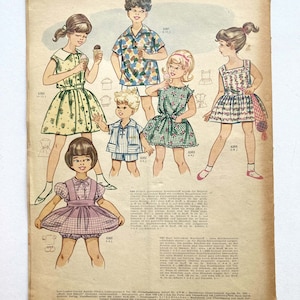 MODE UND SCHNITT Vintage Nähzeitschrift Modezeitschrift Modemagazin mit Schnittmusterbögen Heft 063 von 1961 Bild 9
