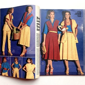 BURDA MODEN Vintage Modezeitschrift Modemagazin mit Schnittmustern Heft 3/ März 1979 image 5