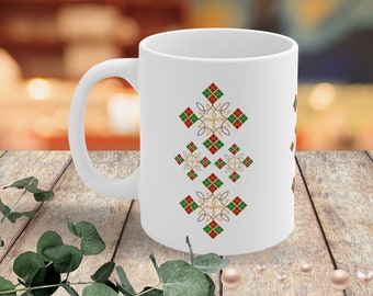 Ethiopian mug cup, Cross meskel tilet tibeb coffee cup, gift for habesha mom dad girlfriend kids coworker, christmas meskel newyear gift