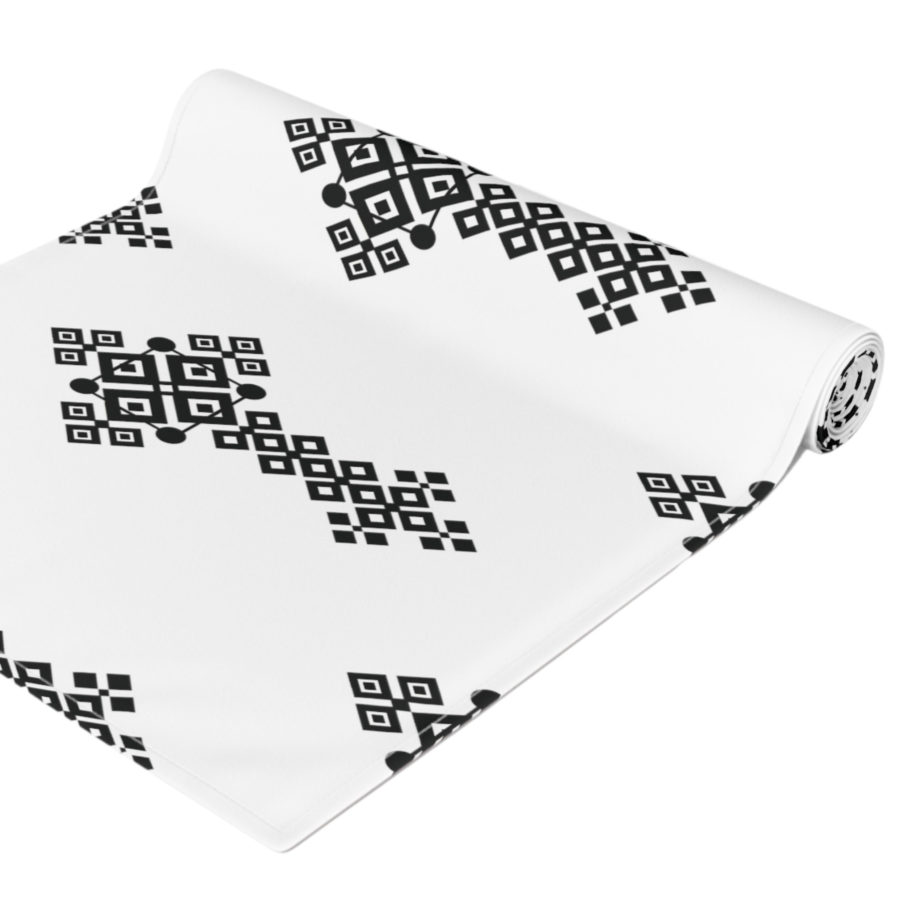 Ethiopian Eritrean Meskel Cross Table Runner, Gift for Ethiopian Mom