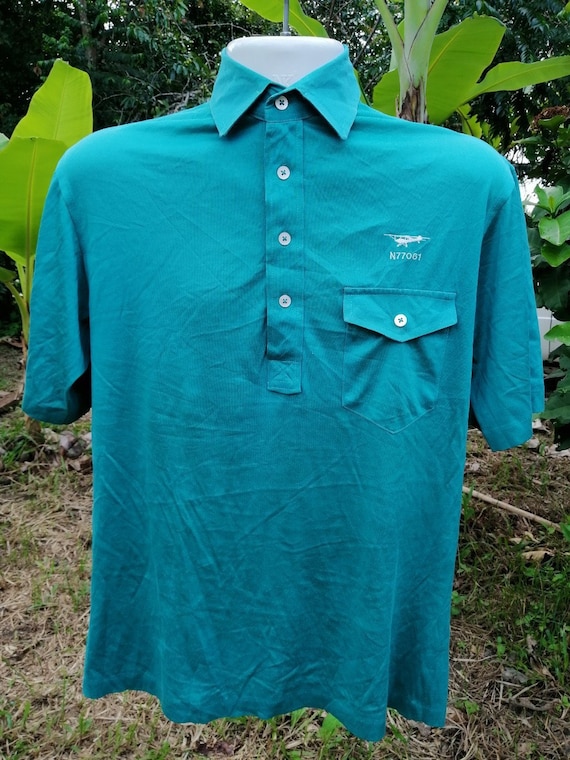 Express Shipping - 80s-90s Vintage Polo Airplane M