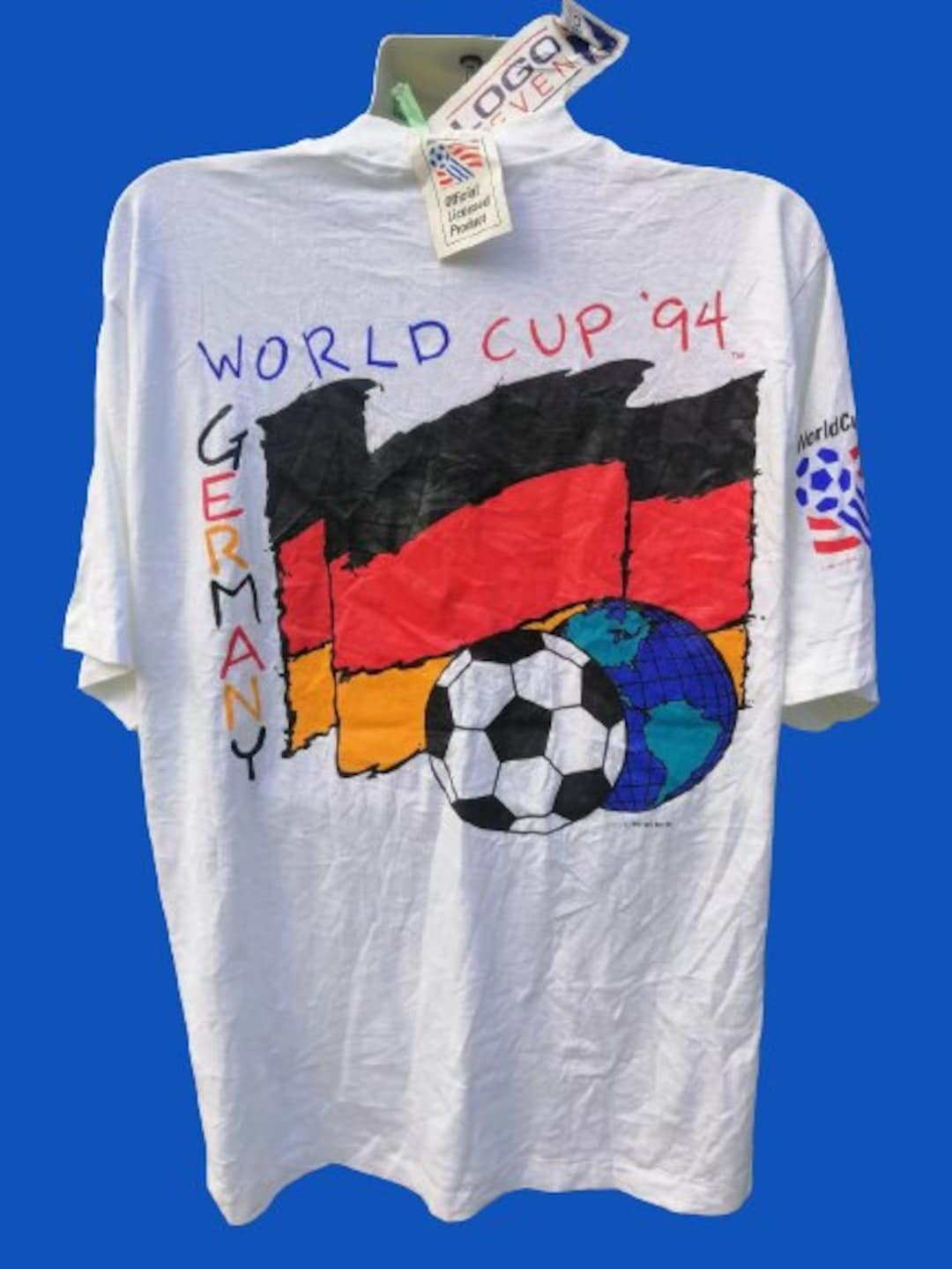 World Cup Germany Shirt 1994 NOS Vintage 1994 Fifa World Cup