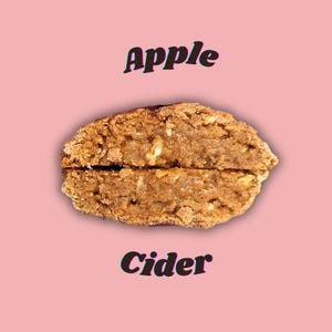 Giant Apple Cider Cookie Recipe | NYC Style Cookie |