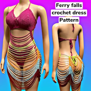 Ferry falls crochet dress