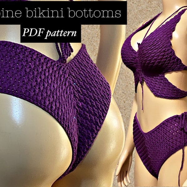 Alpine crochet bikini bottoms