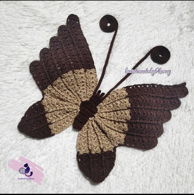 Butterfly shelly crochet top image 10