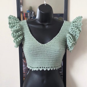 APRICITY CROCHET TOP image 2