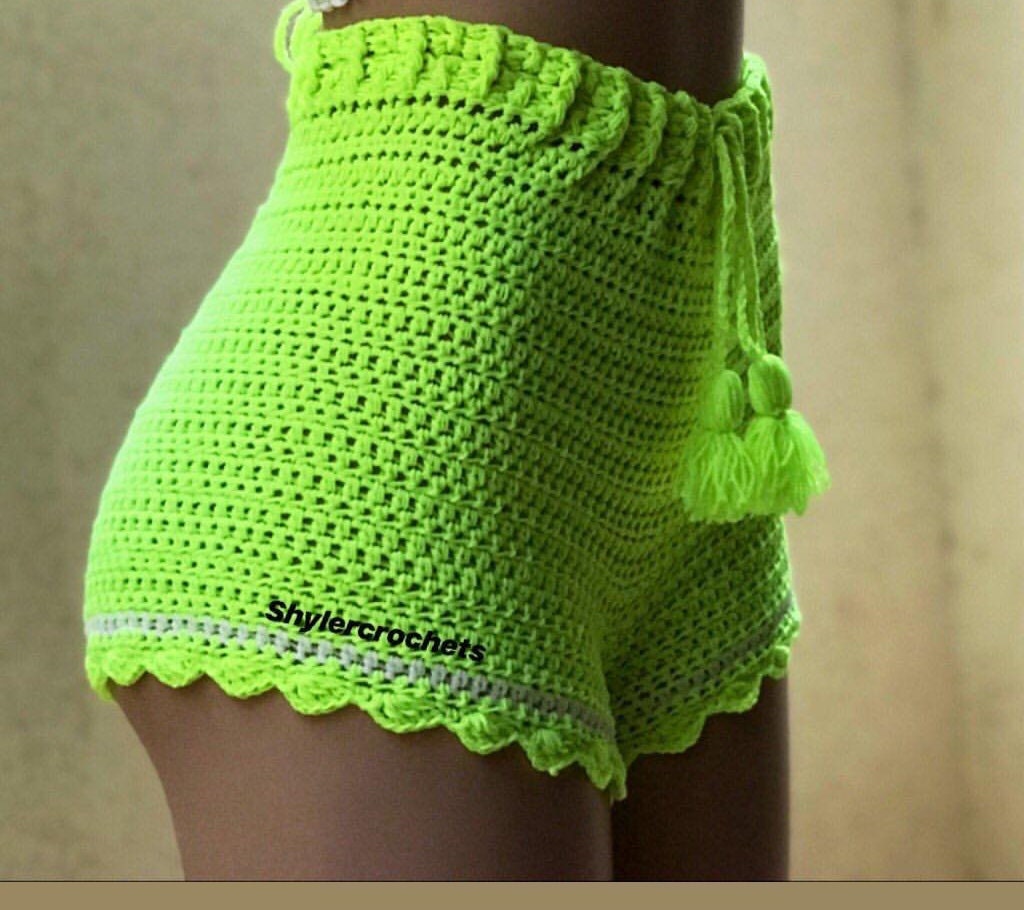 CROCHET BOOTY SHORTS | Etsy Nederland