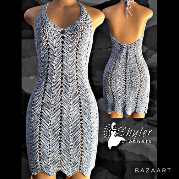 Viva Crochet Dress Etsy