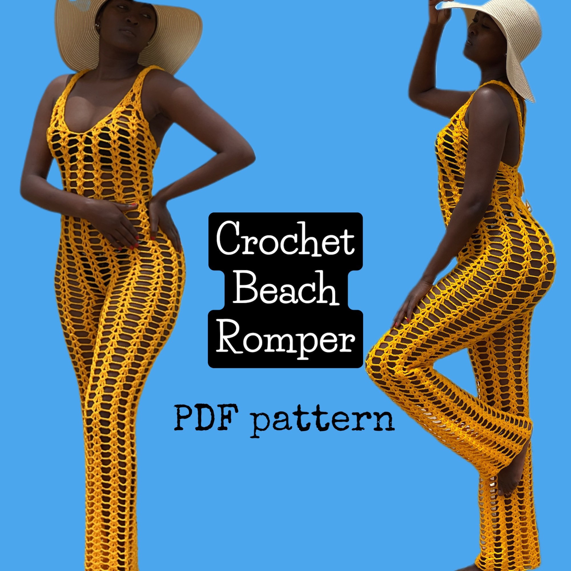 Crochet Beach Romper Pattern -  Canada