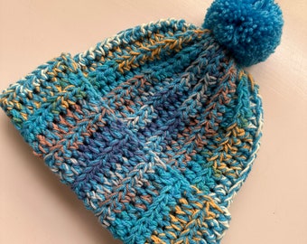 Crochet beanie pattern
