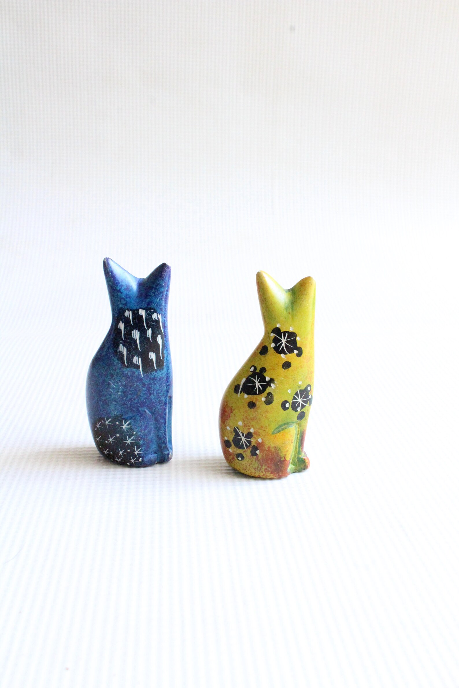 Soapstone Animalhand Carved Soapstone Catafrican Decorafrican Home