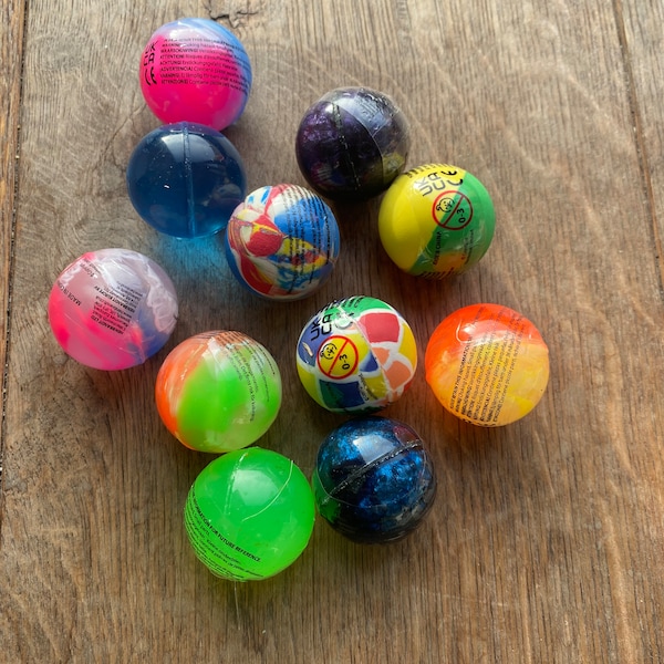 Bouncy Balls 3cm Perfect kids Party Bag Filler