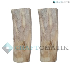 Knife handle 2 pieces | Real Camel Bone | Knife blank knife maker | KH04