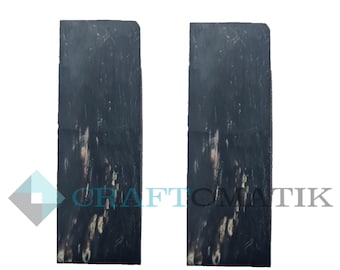 Knife handle 2 pieces | Real Buffalo Horn | Knife blank knife maker | KH05