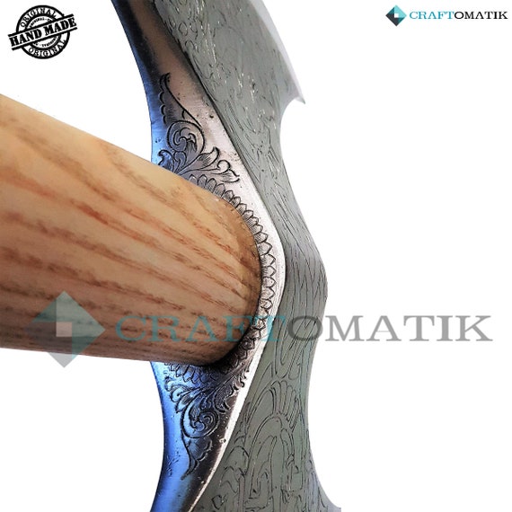Machette avec lame en acier carbone 46cm avec étui