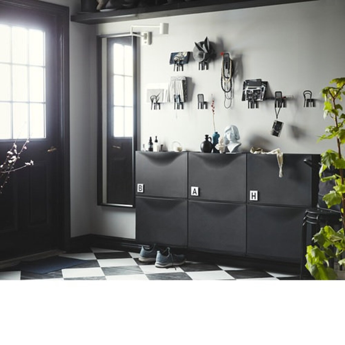 IKEA FJANTIG Chair Shape Hooks Pack Of 3 Hangers Clothing Etsy