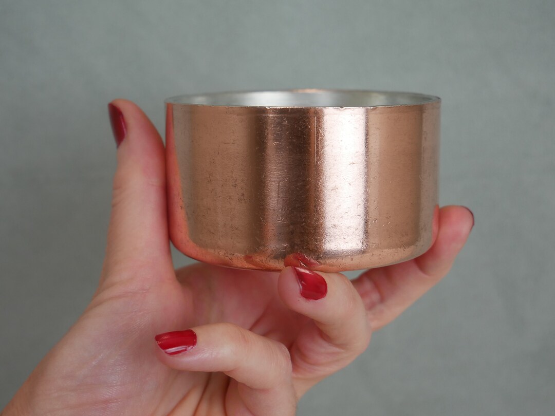 7 Oz Tinlined Copper Soufflé Mold ramekin 3 in Diameter Etsy