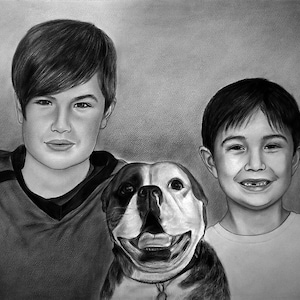Custom handmade Baby and Family Portraits from your Photos, Personalized Child, Newborn Portrait from Photo, Commission Loved One Portrait