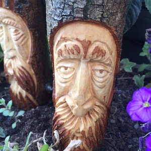 Woodspirit carving image 4