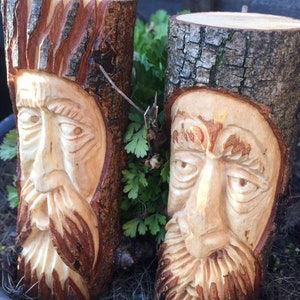 Woodspirit carving image 5
