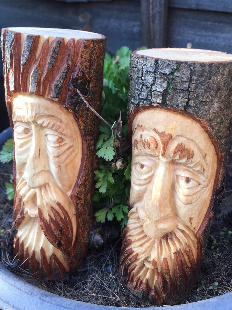 Woodspirit carving image 5