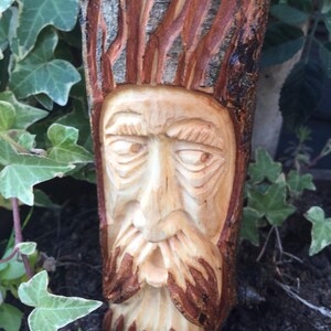 Woodspirit carving image 9