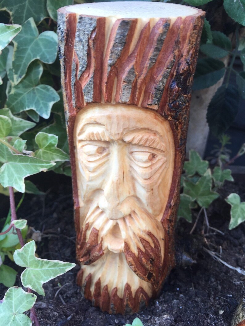 Woodspirit carving image 9