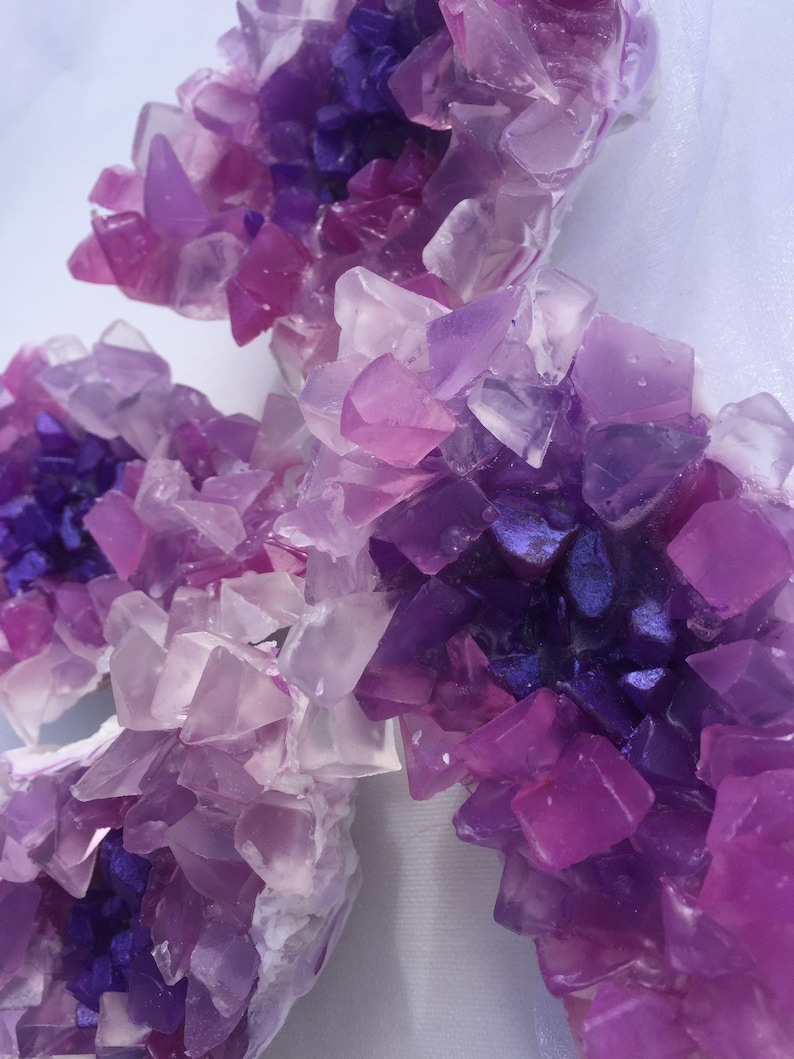 Amethyst Seifen mit ätherischem Lavendelöl Bild 8