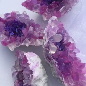 Amethyst Seifen mit ätherischem Lavendelöl Bild 7