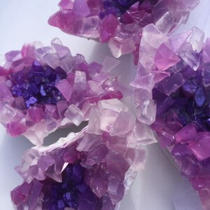 Amethyst Seifen mit ätherischem Lavendelöl Bild 2