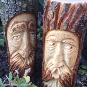 Woodspirit carving image 3