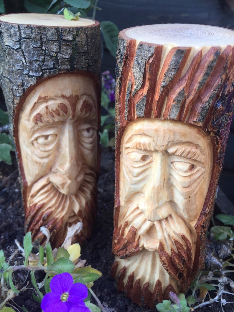 Woodspirit carving image 3