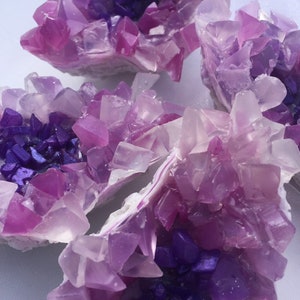 Amethyst Seifen mit ätherischem Lavendelöl Bild 9