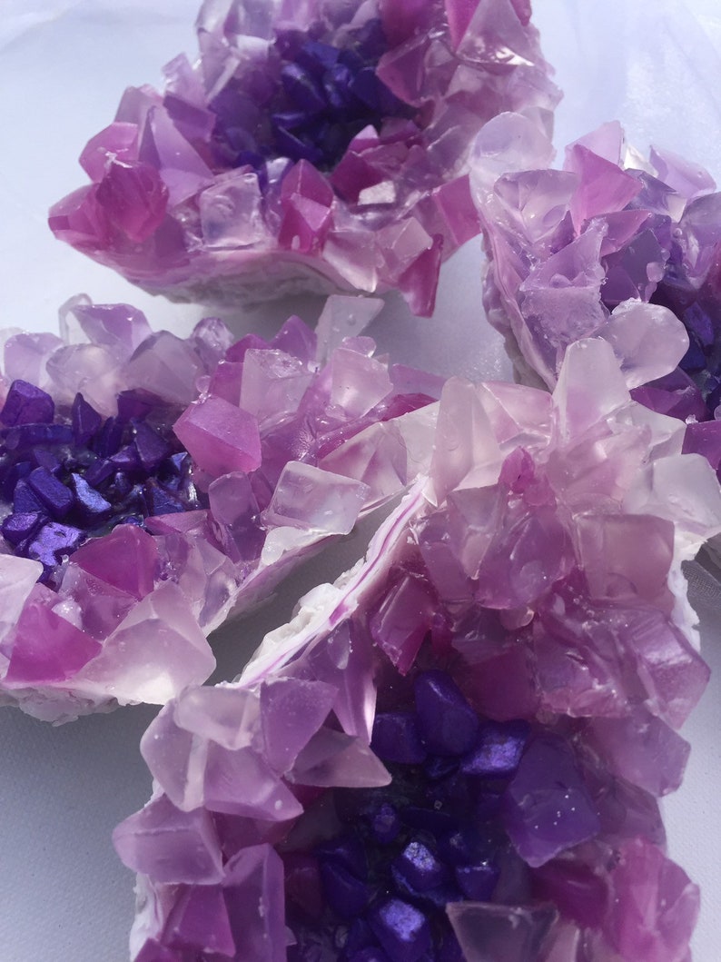 Amethyst Seifen mit ätherischem Lavendelöl Bild 9