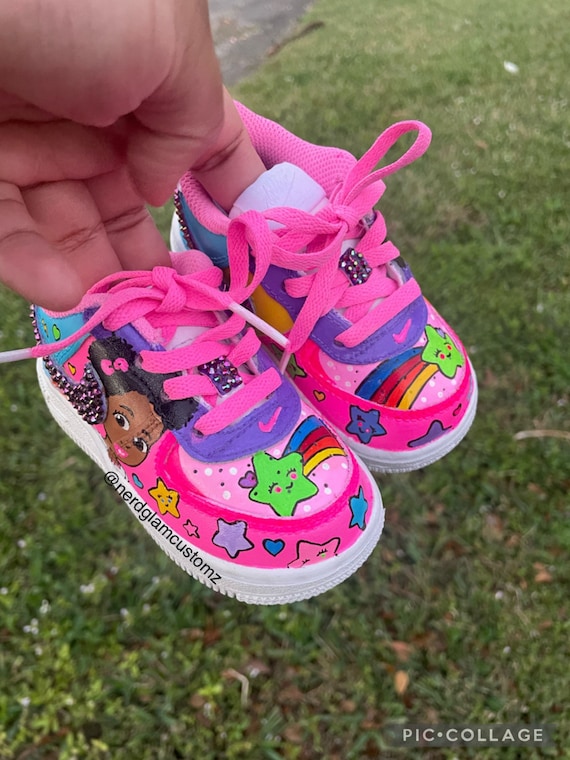 Custom Air Force Ones TODDLER AND LITTLE KIDS