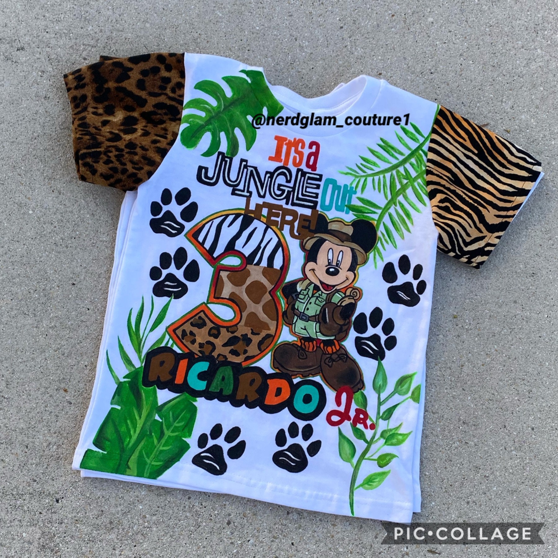 safari mickey shirt