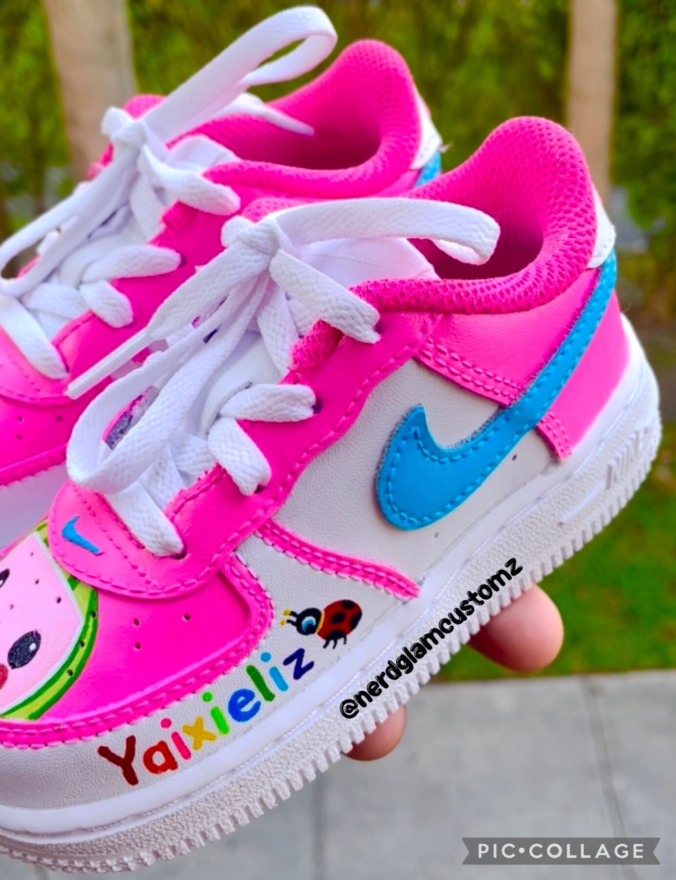 Nike personalised best sale shoes