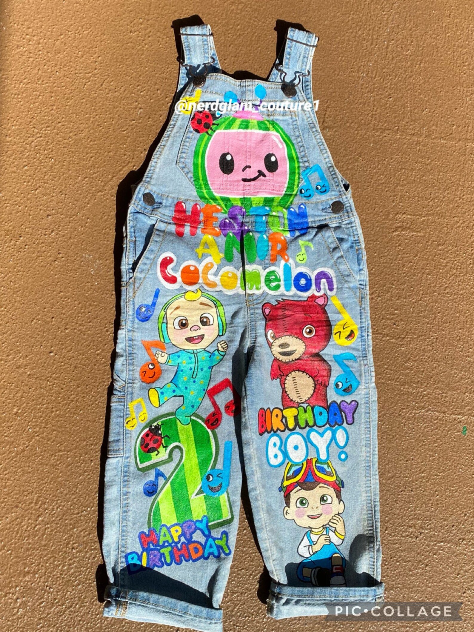 custom cocomelon outfit
