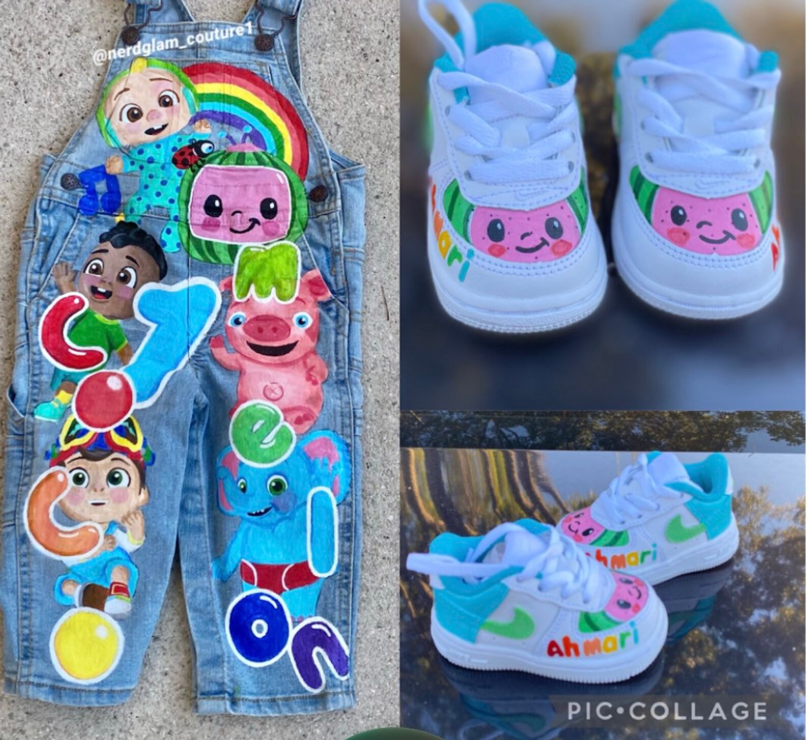 cocomelon custom sneakers